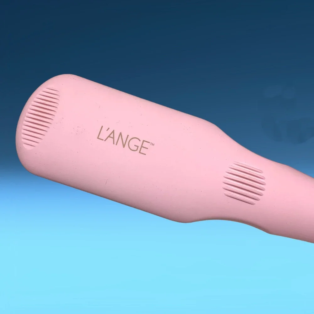 L'ange Le Vite Hair Brush Straightener Pink Lange Double Negative Ion Technology